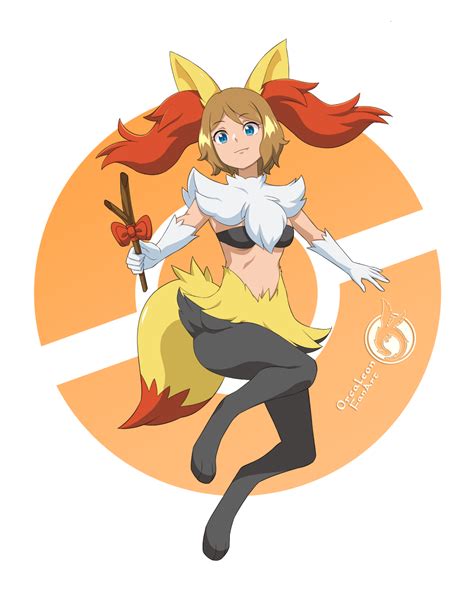 Serena to braixen is a pretty obvious match, so much so that i found an edit/animation of a tf of that right after i decided to draw it lmao. Pin on Cosplay