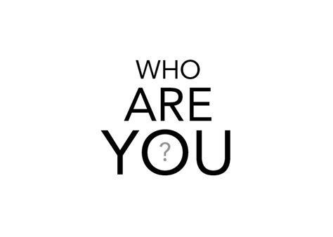 Who Are U