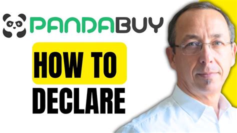 How To Declare On Pandabuy App Youtube