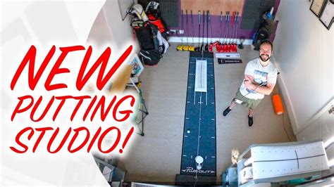 Build Your Own Putting Studio At Home! - YouTube