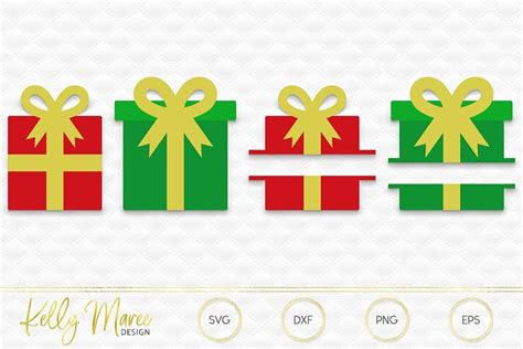 Christmas Gift SVG Files (293958) | SVGs | Design Bundles | Christmas