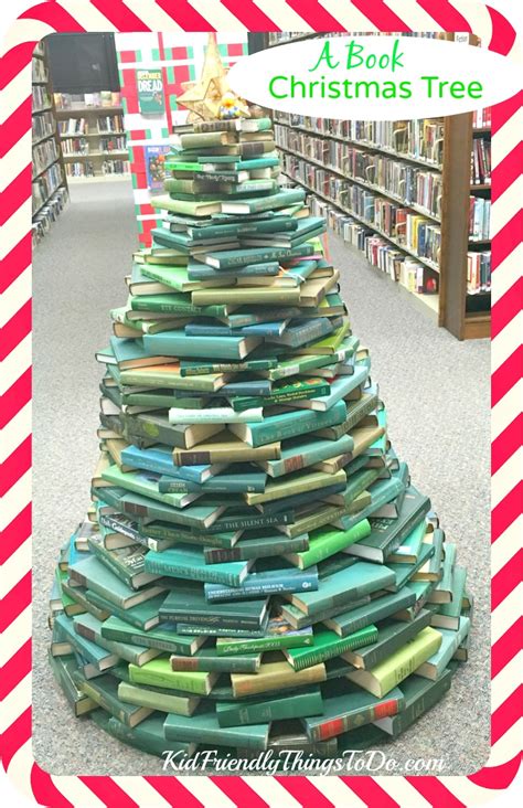 Make A Christmas Tree From Books Kid Friendly Things To