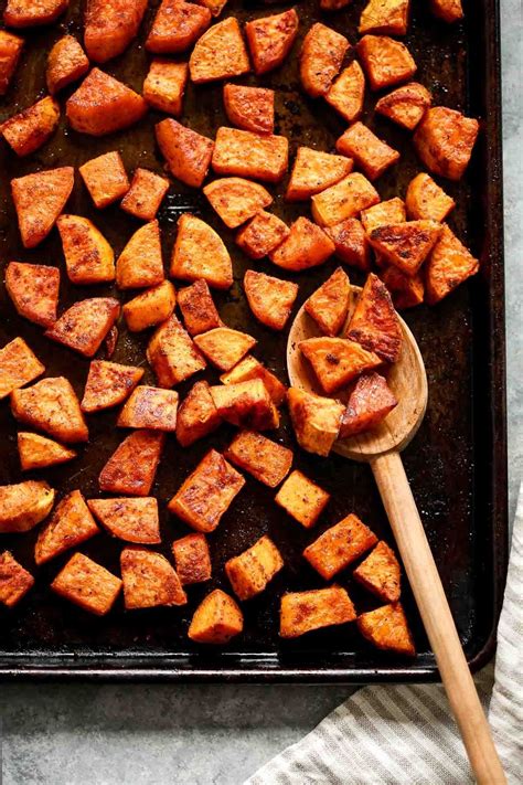 Roasted Sweet Potato Is A Healthy And Nutritious Side Dish That Pairs