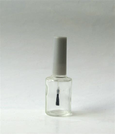 15ml Clear Nail Polish Bottle With Brush China Empty Glass Bottles