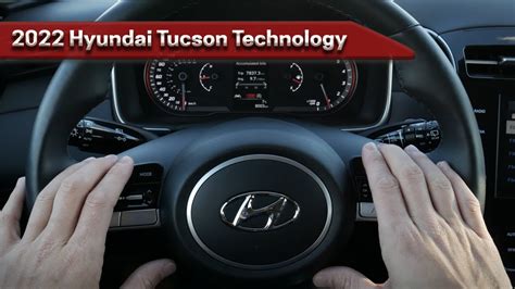 2022 2023 Hyundai Tucson Steering Wheel And Cluster Youtube