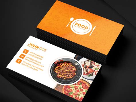 Restaurant Business Cards Templates Free