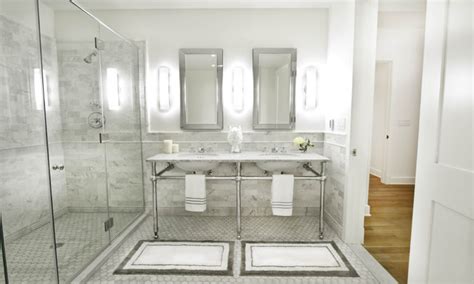 light  bathroom mirrors carrera marble bathroom ideas