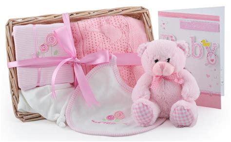 Bear and Bundle Baby Girl Gift Basket At GBP 39.99