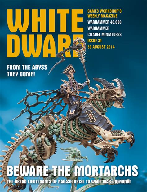 White Dwarf Weekly Número 31 De Agosto Wargaming Hub