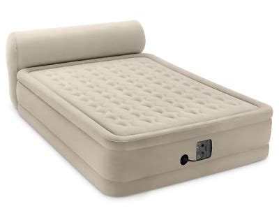 Kmart has the most comfortable camping air mattresses. Queen Inflatable Air Mattress Headboard Built in Pump Blow ...