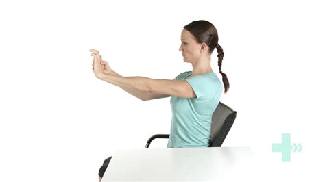 Passive Wrist Extension With Elbow Extended Flexor Stretch Youtube