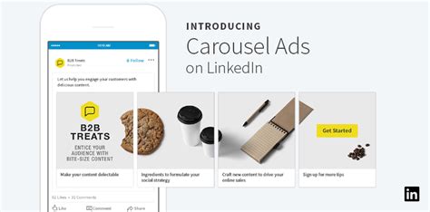 Introducing Carousel Ads On Linkedin Linkedin Marketing Blog