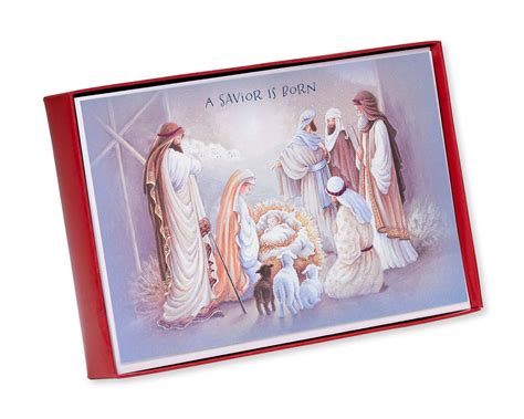 Nativity Scene Christmas Boxed Cards 14 Count American Greetings
