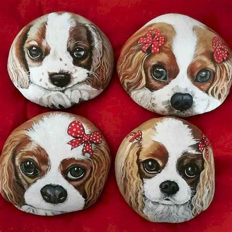 40 Awesome Diy Projects Painted Rocks Animals Dogs For Summer Ideas In