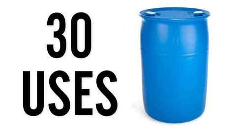 30 Amazing Uses For Plastic 55 Gallon Drums With Images 55 Gallon