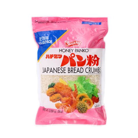 Shirakiku Honey Panko Japanese Bread Crumbs 1058oz 300g