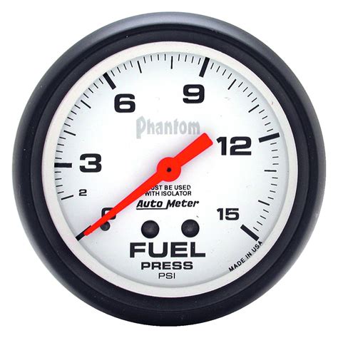Auto Meter® 5813 Phantom Series 2 58 Fuel Pressure Gauge With