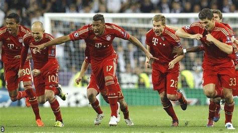 Real Madrid 2 1 Bayern Munich Agg 3 3 Munich Win 3 1 On Pens Bbc