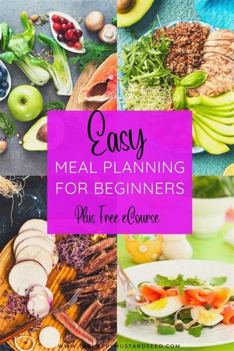 Meal Planning For Beginners The System Made Easy The Happy Mustard Seed