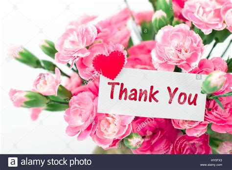 More generally, it makes the sender memorable, leaving a positive impression and paving. Thank you card and beautiful blooming of the pink ...