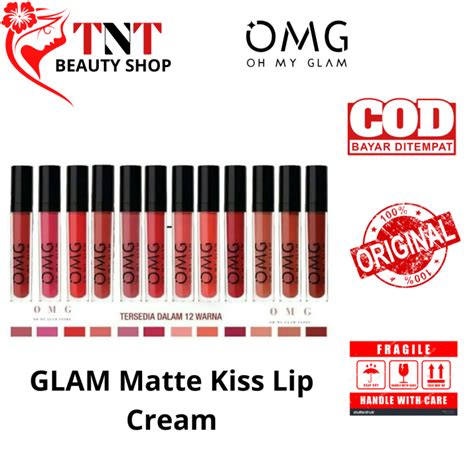 Omg Oh My Glam Matte Kiss Lip Cream Lipstick Lazada Indonesia