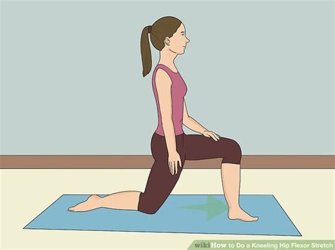 How To Do A Kneeling Hip Flexor Stretch 13 Steps With Pictures