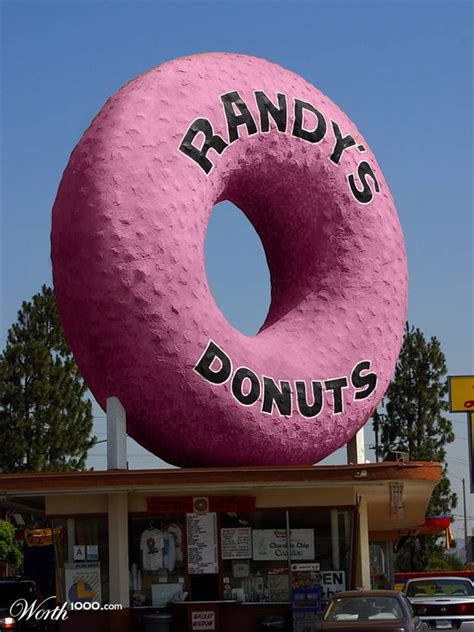 Pink Thing Of The Day Pink Randys Donut Signage The Worley Gig