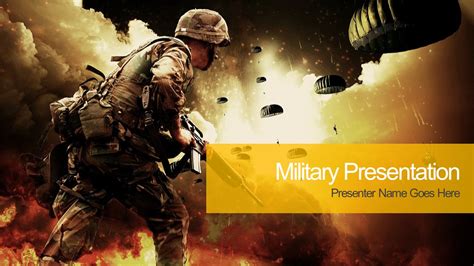 Military Powerpoint Template Slidemodel Military Powerpoint Images