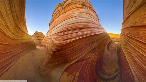Landscape Rock Formation Canyon Desert Sandstone