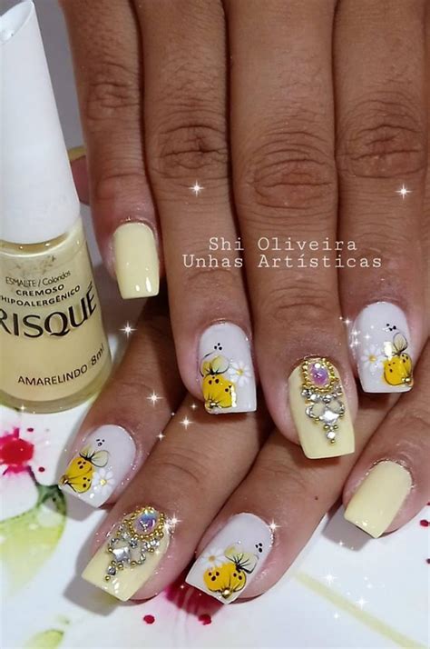 Modelos De Unhas Com Flores12 Clube Das Unhas