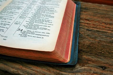 Opened Bible Free Stock Photo Public Domain Pictures