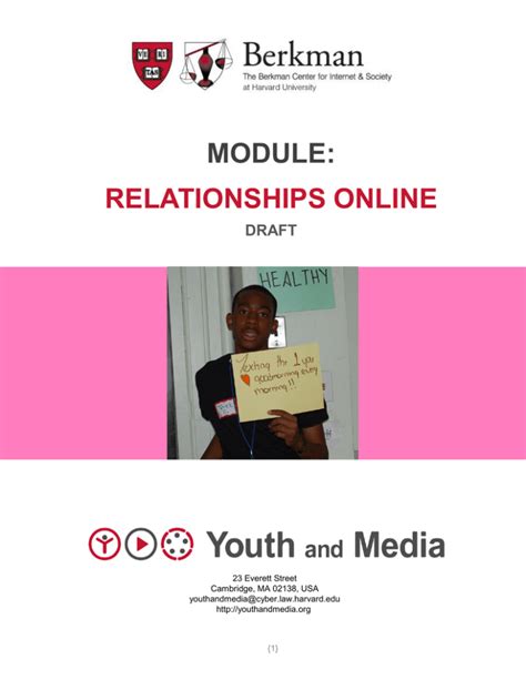 healthy relationships online ppt