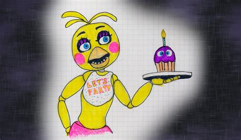 How To Draw Toy Chica From Five Nights At Freddys Drawing My Xxx Hot Girl