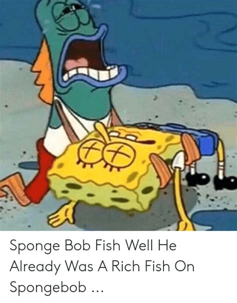 Spongebob Fish Drinking Meme Template ~ Meme Creation