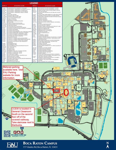 Fau Boca Campus Map United States Map