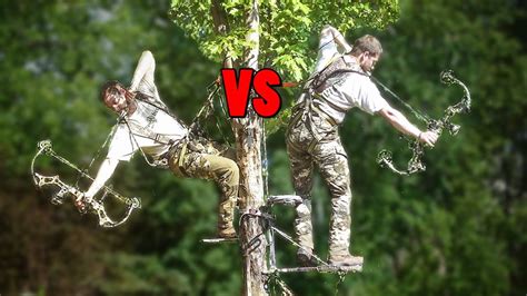 Saddle Hunting Vs Tree Stand Review Youtube