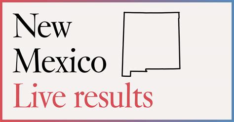 2020 New Mexico Election Live Results Los Angeles Times