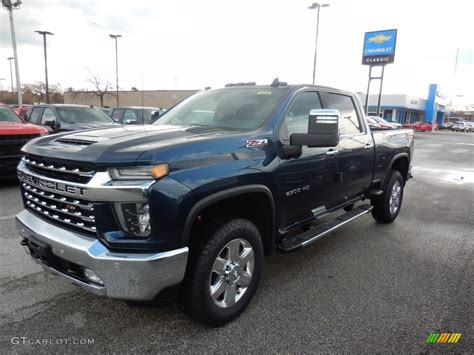 2020 Northsky Blue Metallic Chevrolet Silverado 2500hd Ltz Crew Cab 4x4