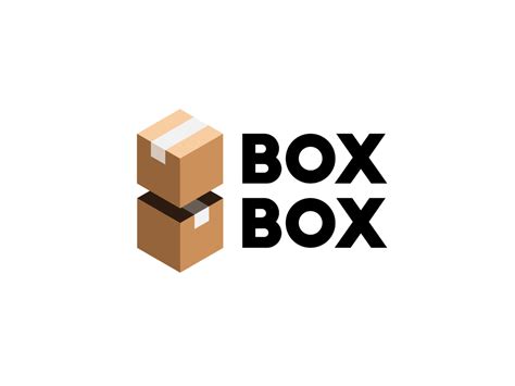 Box Box Logo Box Logo Logo Design Branding Graphics Script Logo Design