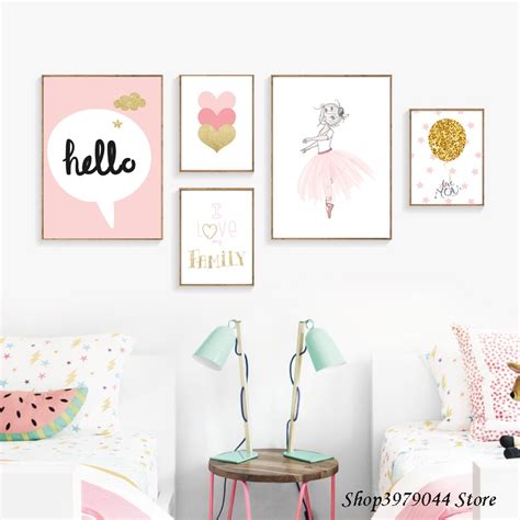 Baby Girl Room Decor Wall Art Paintings Posters And Prints