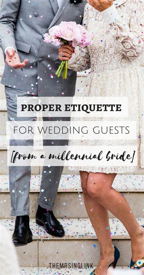 Simple Wedding Guest Don Ts From A Millennial Bride Wedding Guest Etiquette Wedding Attire