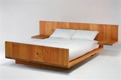 Bed With Built In Side Tables By Marmol Radziner Bed Furniture House Beds