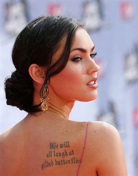 Learn 86 About Megan Fox Tattoo Latest Indaotaonec
