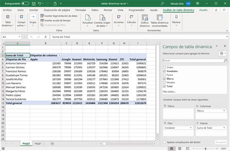 ¿cÓmo Crear Tu Primera Tabla DinÁmica En Microsoft Excel Excel Contable