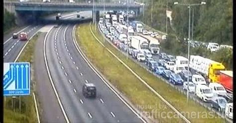 M2 Traffic Updates As Three Lanes Blocked Due To Two Crashes And
