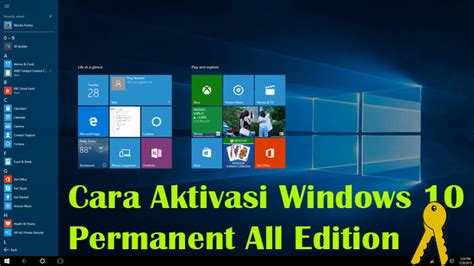 Cara Aktivasi Windows 10 Full Permanent Azgardspots