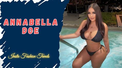 Annabella Doe Plus Size Model Biography Instagram Curvy Model