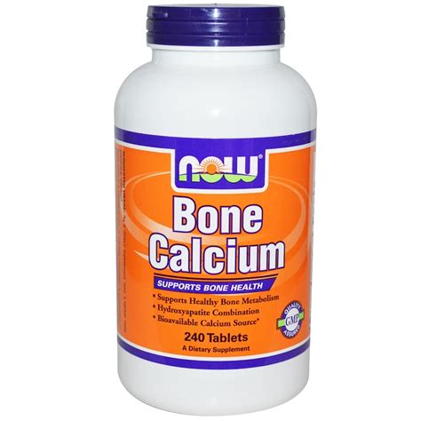Now Foods Bone Calcium 240 Tablets Iherb