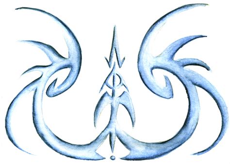 Blue Symbol By Feathersan On Deviantart