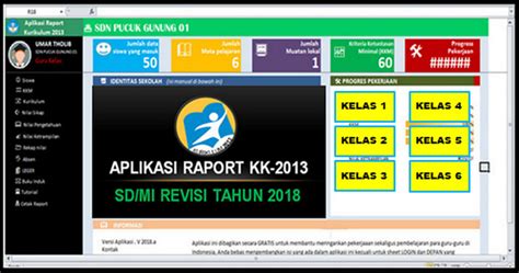 Aplikasi Raport K13 Kelas 3 Semester 1 Kang Martho Updated Duuwi Com
